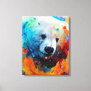 Lienzo Naturaleza de la aventura del descubrimiento anima