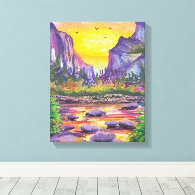 Lienzo Naturaleza Hermosa Foto Personalizada (Insitu (piso de madera))