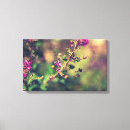 Lienzo Naturaleza púrpura de verano