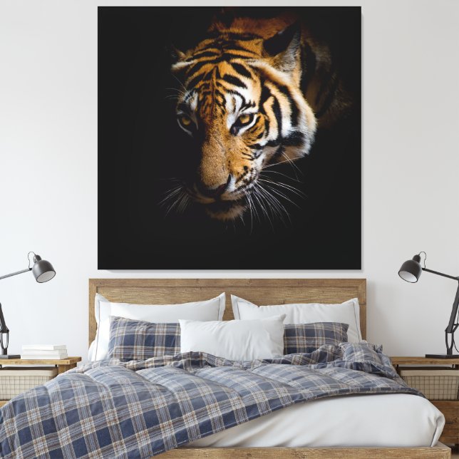 Lienzo Nature's Wild Animals - Tiger Canvas (Insitu(Dormitorio))