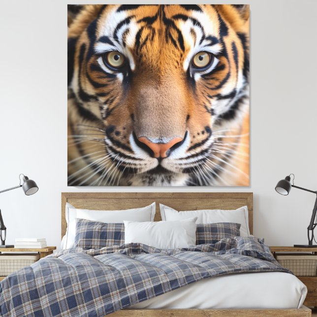 Lienzo Nature's Wild Animals - Tiger Canvas (Insitu(Dormitorio))