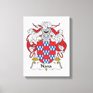 Lienzo Nava Family Crest