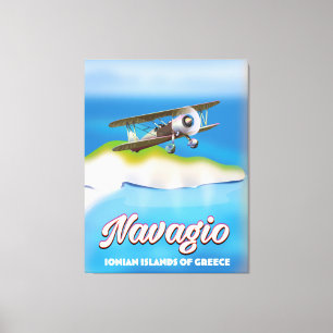 Lienzo Navagio Islas Jónicas de Grecia