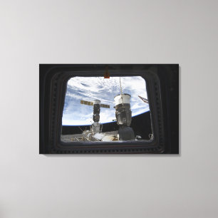 Lienzo Nave espacial de dos rusos