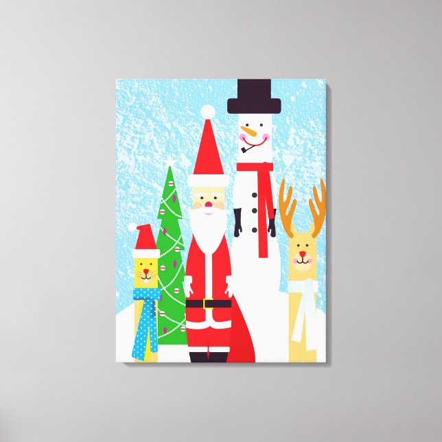 Lienzo Navidades (Anverso)