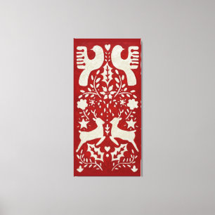 Lienzo Navidades Alegría I