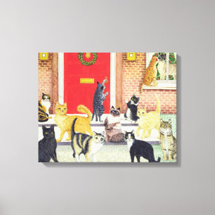 Lienzo Navidades Carols