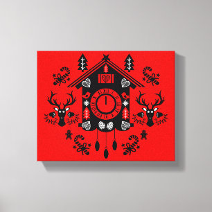 Lienzo Navidades de Cuckoo Clock de Alemania