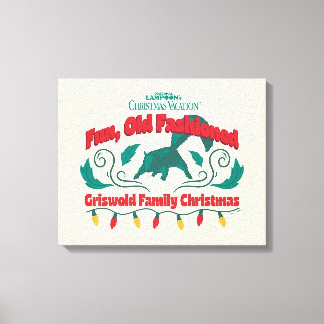 Lienzo Navidades de la familia Griswold, divertida y viej (Anverso)
