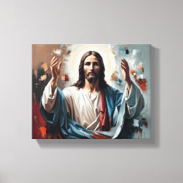 Lienzo Navidades: El abrazo eterno de la luz