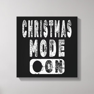 Lienzo Navidades en modo encendido - Festividades de Navi