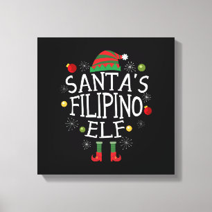 Lienzo Navidades filipinos de Santa Elena