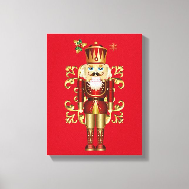 Lienzo Navidades Holiday Canvas Art-Nutcracker (Anverso)