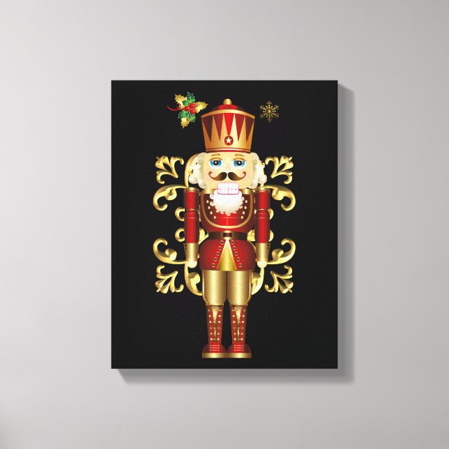 Lienzo Navidades Holiday Canvas Art-Nutcracker (Anverso)