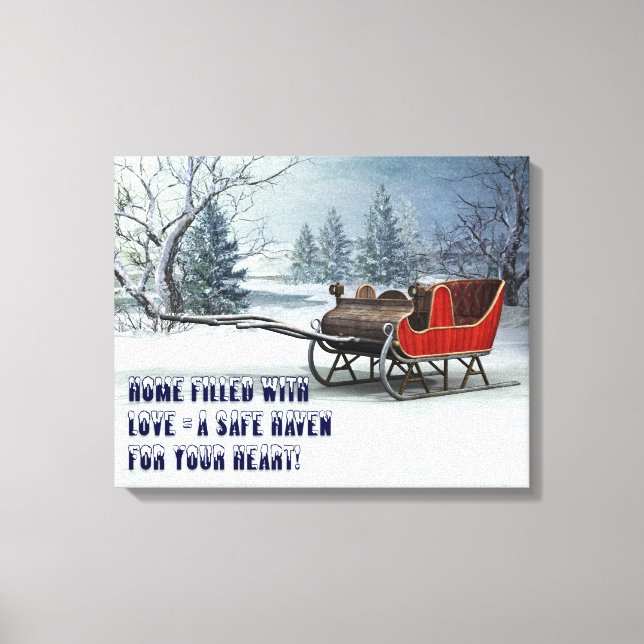 LIENZO NAVIDADES INVITACIÓN CANVAS (Anverso)