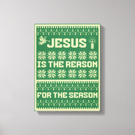 Lienzo Navidades Jesús Es La Razón De La Temporada