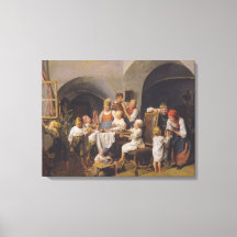 Navidades Morning (por Ferdinand Georg Waldmüller)