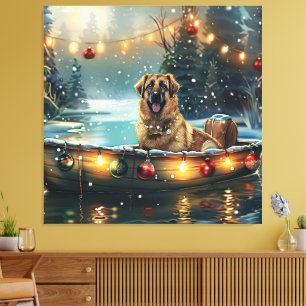 Lienzo Navidades Pastores de Anatolia