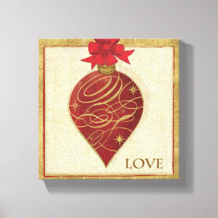 Lienzo Navidades rojos DŽcor Hope