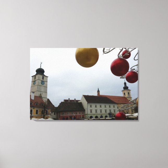 Lienzo Navidades silenciosos (Anverso)