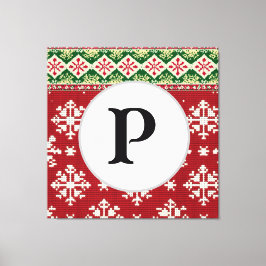Lienzo Navidades Sweater