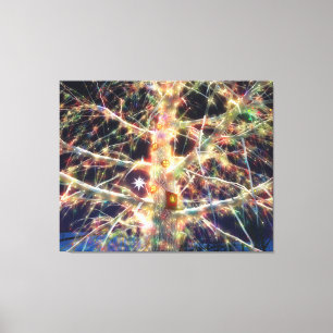 Lienzo Navidades Treehouse Canvas Print