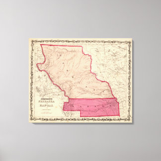 Lienzo Nebraska y Kansas 2