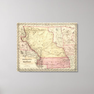 Lienzo Nebraska y Kansas 3