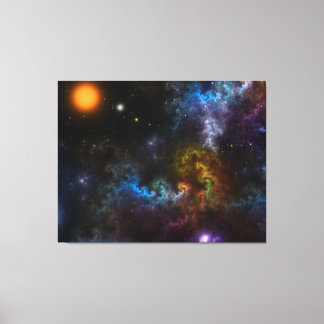 Lienzo Nebula Menagerie
