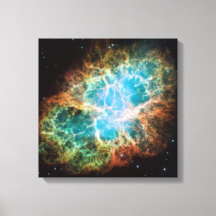 Lienzo Nebulosa cangrejo - Telescopio hubble