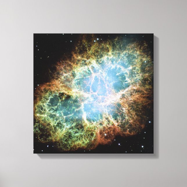 Lienzo Nebulosa cangrejo - Telescopio hubble (Anverso)