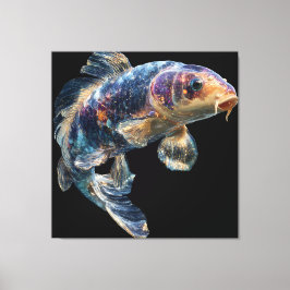 Lienzo Nebulosa Cósmica Koi