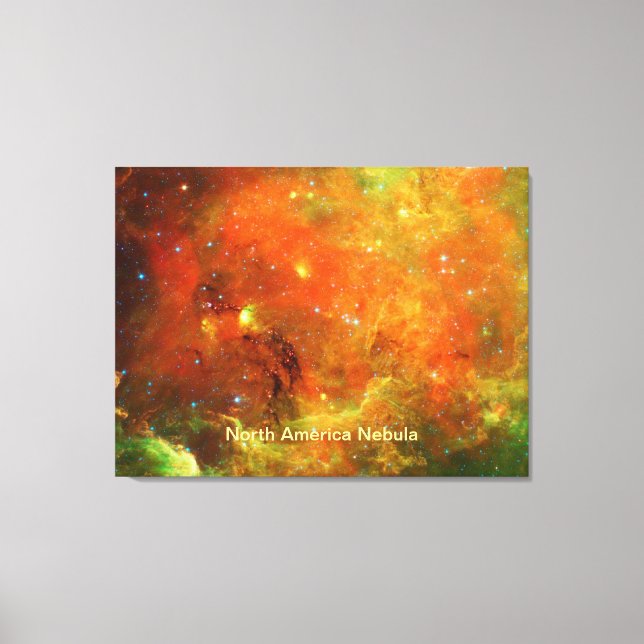 Lienzo Nebulosa de América del Norte (Anverso)