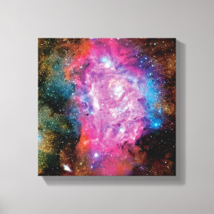 Lienzo Nebulosa de Emisión de Laguna Nube Interestelar Fo