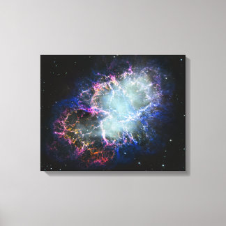 Lienzo Nebulosa del Cangrejo Arcoíris 16x20