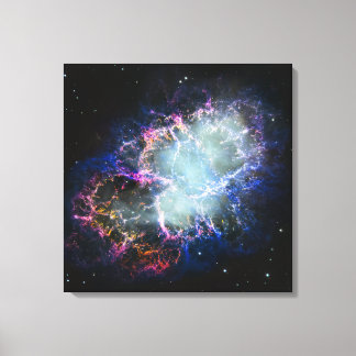 Lienzo Nebulosa del Cangrejo Arcoíris 24x24