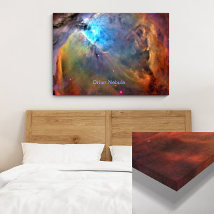 Lienzo Nebulosa Espacial Galaxia de Orión