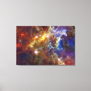 Lienzo Nebulosa estelar en rosette