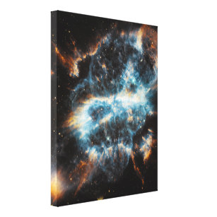 Lienzo Nebulosa Gaseosa brillante
