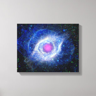Lienzo Nebulosa Hélix Ojo de Dios Foto Espacial Ultraviol