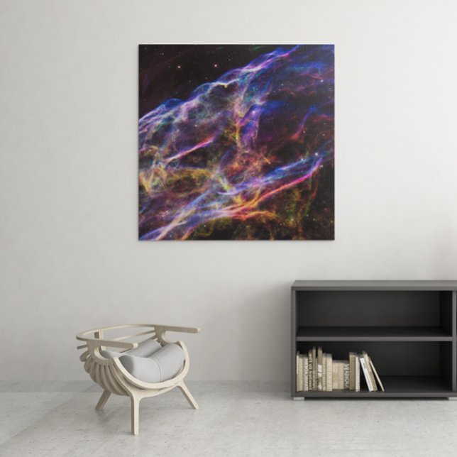 Lienzo Nebulosa Velo Restos de Supernova Cuadrado (Subido por el creador)