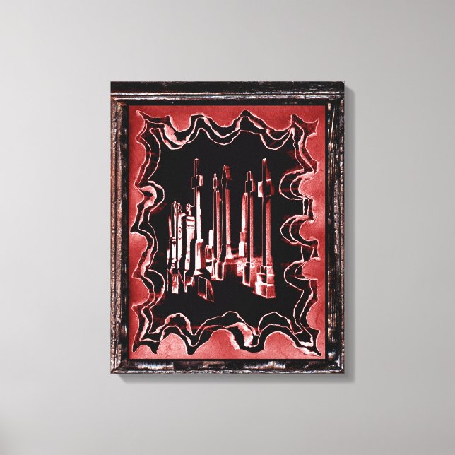 Lienzo Necrópolis (Anverso)