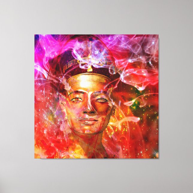 Lienzo Nefertiti (Anverso)