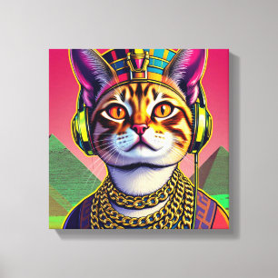 LIENZO NEFERTITI REINA DEL NILO-DRAGON LI CAT