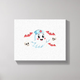 Lienzo Nefrología de Halloween Renal Squad de Diálisis N