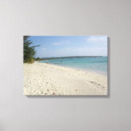 Lienzo Negril, Jamaica Beach Canvas Print