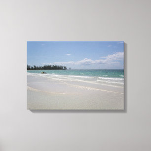 Lienzo Negril, Jamaica Beach Canvas Print