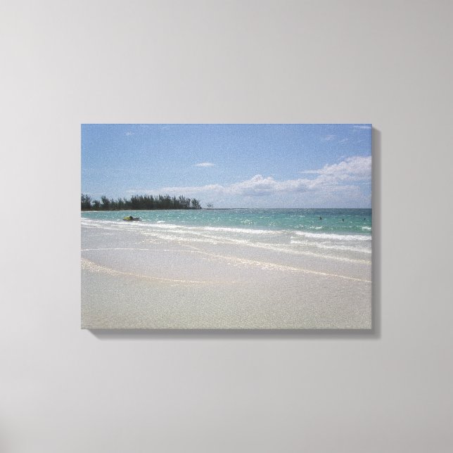 Lienzo Negril, Jamaica Beach Canvas Print (Anverso)