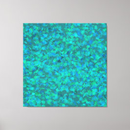 Lienzo Negrita color verde del agua