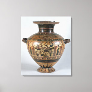 Lienzo Negro-figura hydria